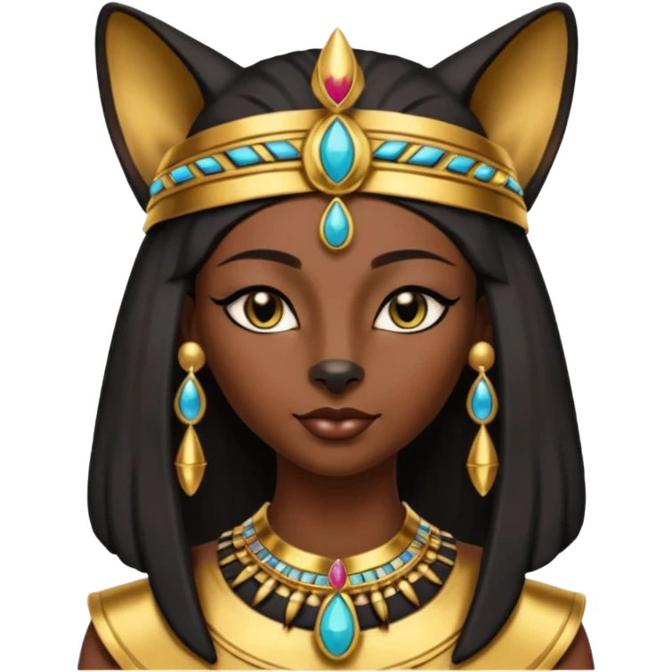 Bastet from Egyptian Gods emoji