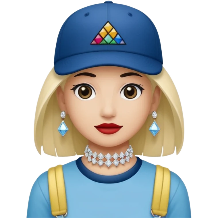 🥷🏻 crea un emojin de como el que está ay pero con gorra marca adida y un collar de diamantes ponle tatuaje en la cara y en la boca ponle brazos qué sea onbre y que se parezca ah este emojin🥷🏻🥷🏻🥷🏻 emoji