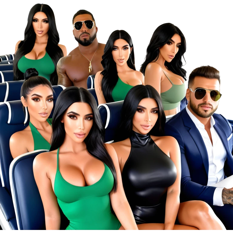 Biz Conference Las Vegas Group Photo: Leila Hormozi, Alex Hormozi, Josh King Madrid JetSet, Tefi Valenzuela, Ana Cheri, Valeria Orsini, Timiree, Kim Kardashian , Kylie Jenner, Narmin Assira, Jamie Maelani, Ashley Flores, Dan Fleyshman, DanielG, Shelby Sapp emoji