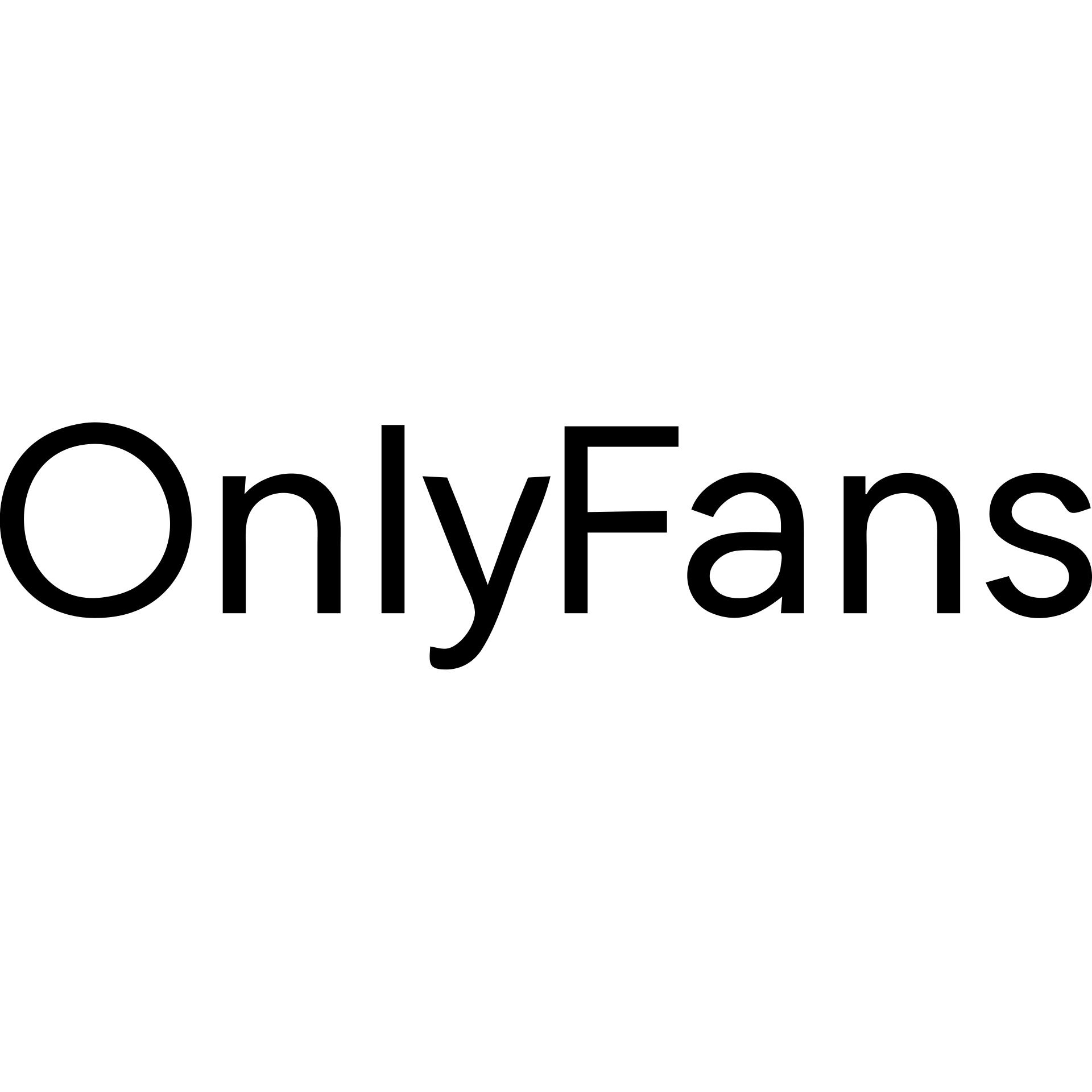 minimalist OnlyFans ad banner with clean typography and a professional look emoji