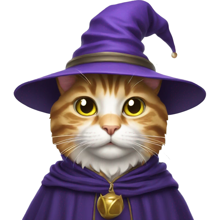 Wizard cat emoji