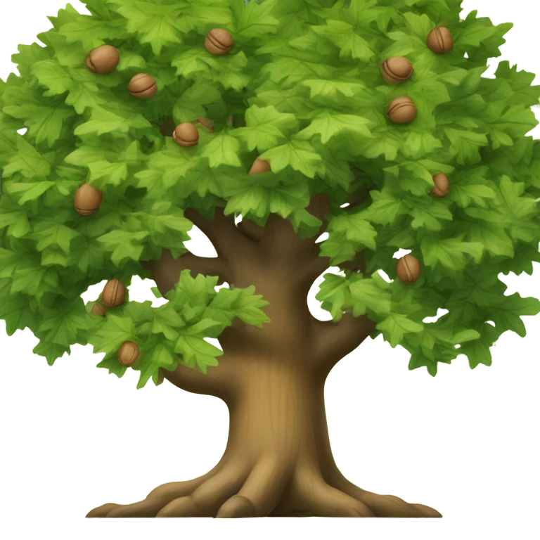 Oak tree emoji