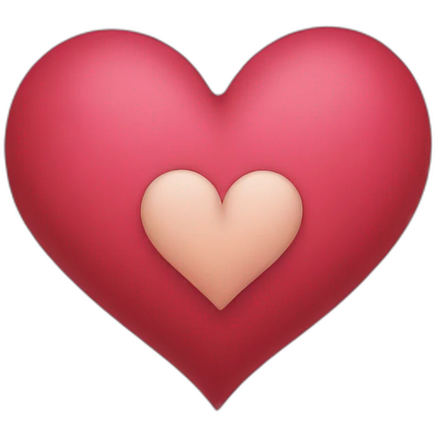 Half heart emoji