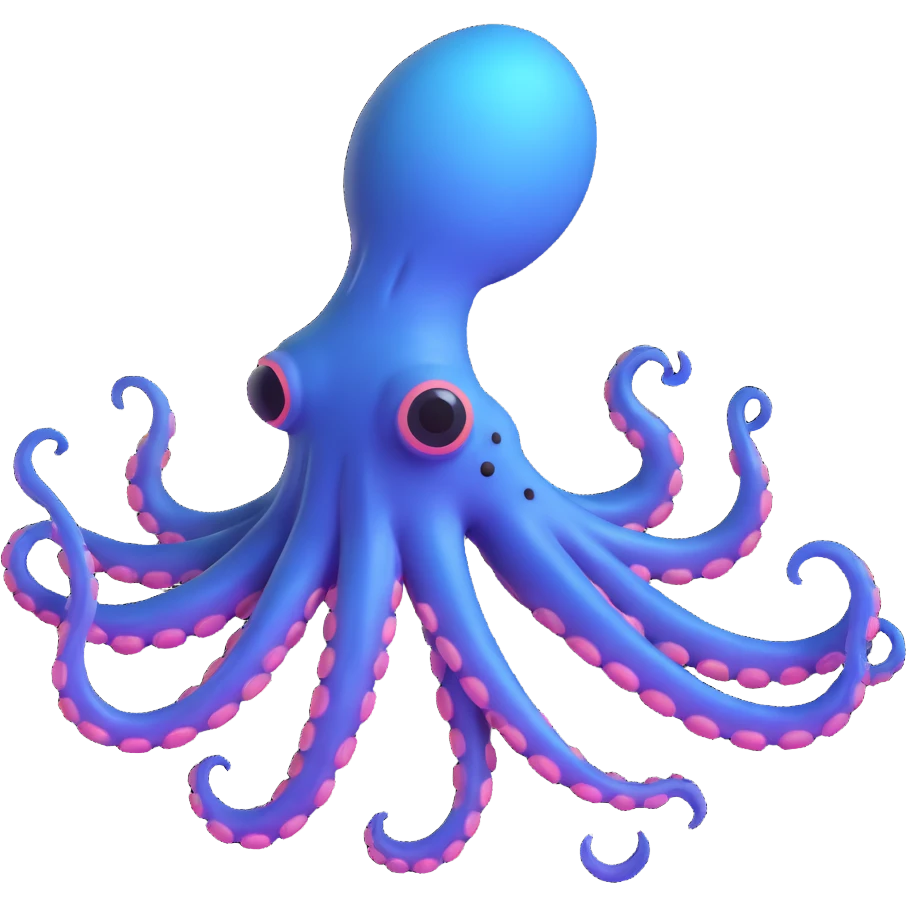 glowing deep sea squid emoji