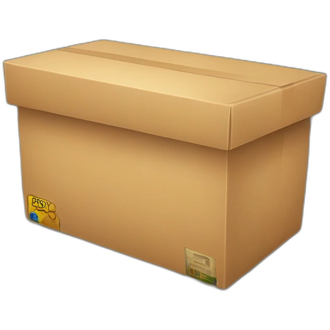 Caja de tacones emoji