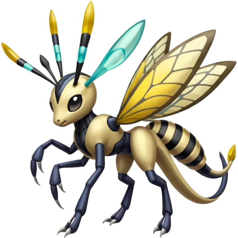 Meloetta-Beedrill-Manectric-Palkia-Cresselia-fusion emoji