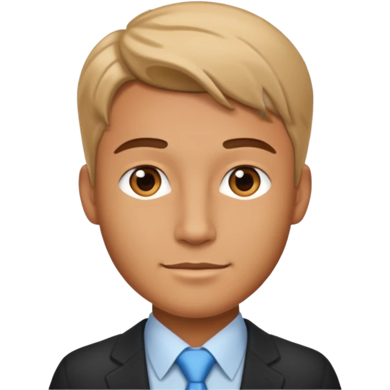 a handsome IT professional emoji