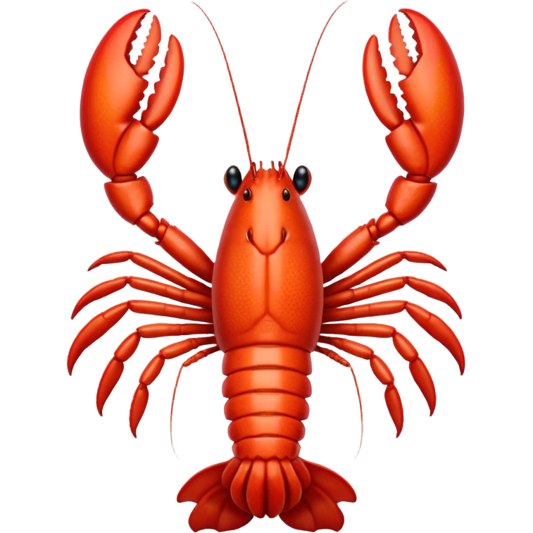 White lobster  emoji