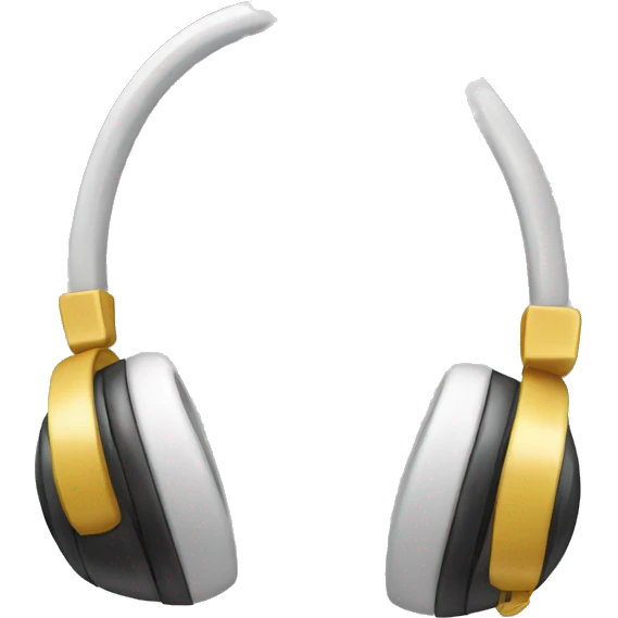 Headphones with bows  emoji