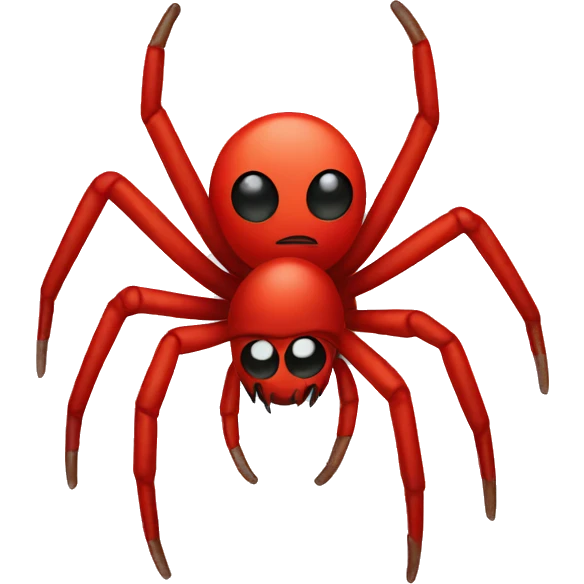 red spider emoji emoji