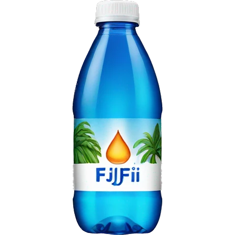 Fiji Water Bott emoji