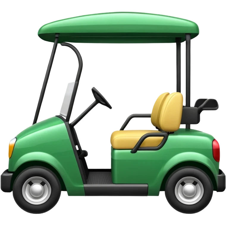 Golf car 2 emoji emoji