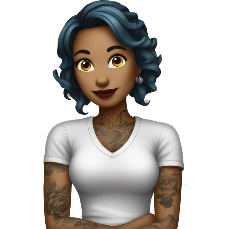 tattoo artist woman emoji