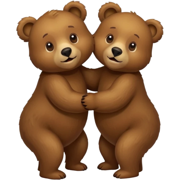 I want two bears making sex emoji