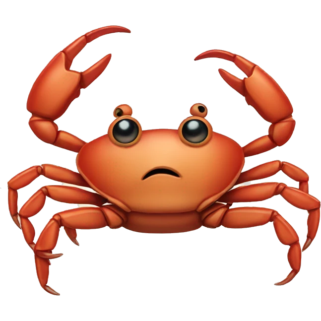 Crab emoji