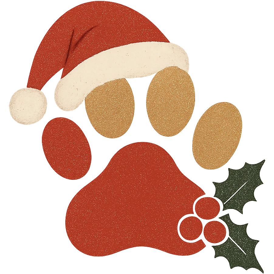 christmas paw,remove background emoji