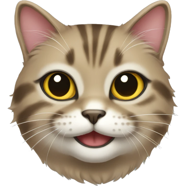 persa cat smilling emoji