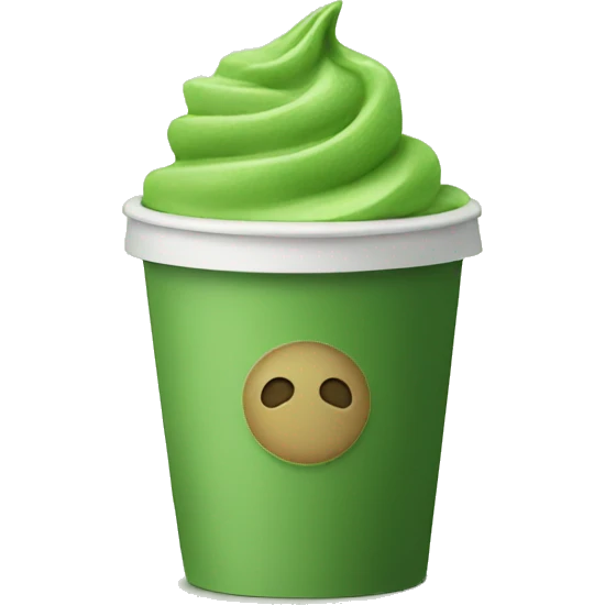 Starbucks matcha emoji