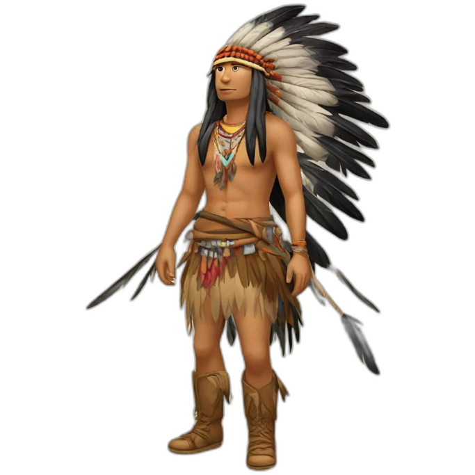 apache-avec-des-plumes emoji