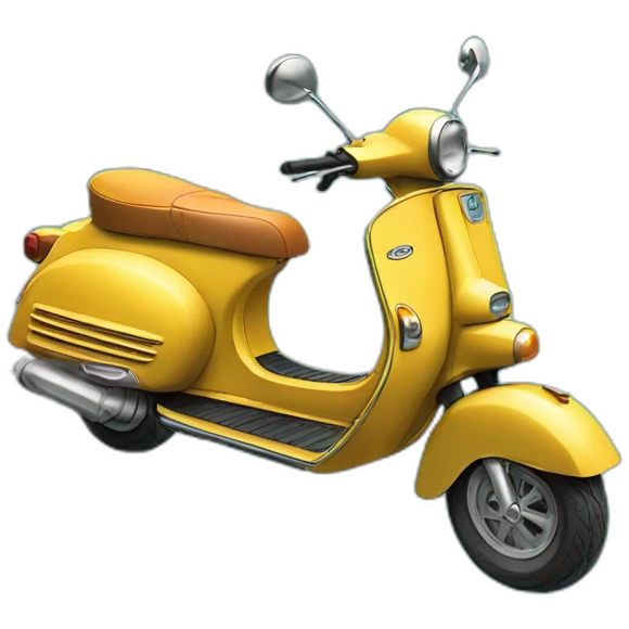 scooter dans la piscine emoji