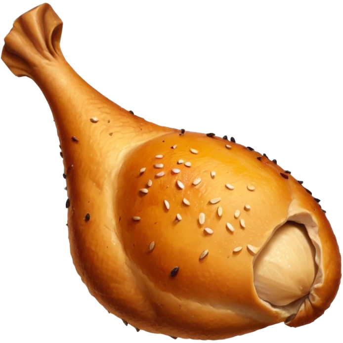 chicken leg emoji