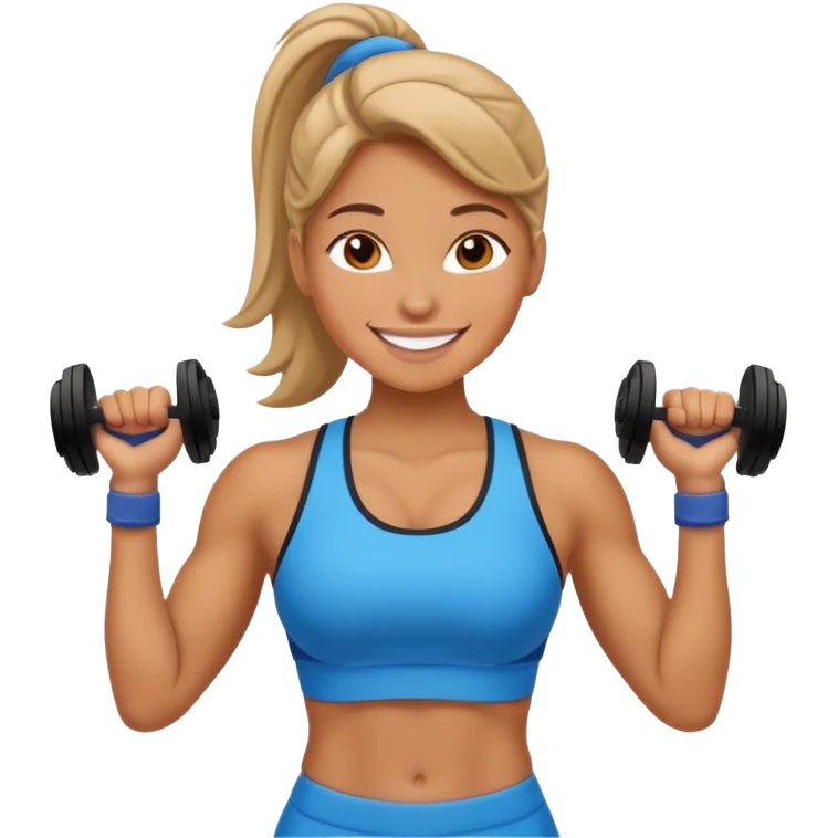 gym girl emoji emoji