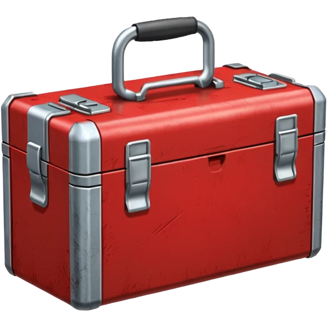 portable toolbox with handle emoji
