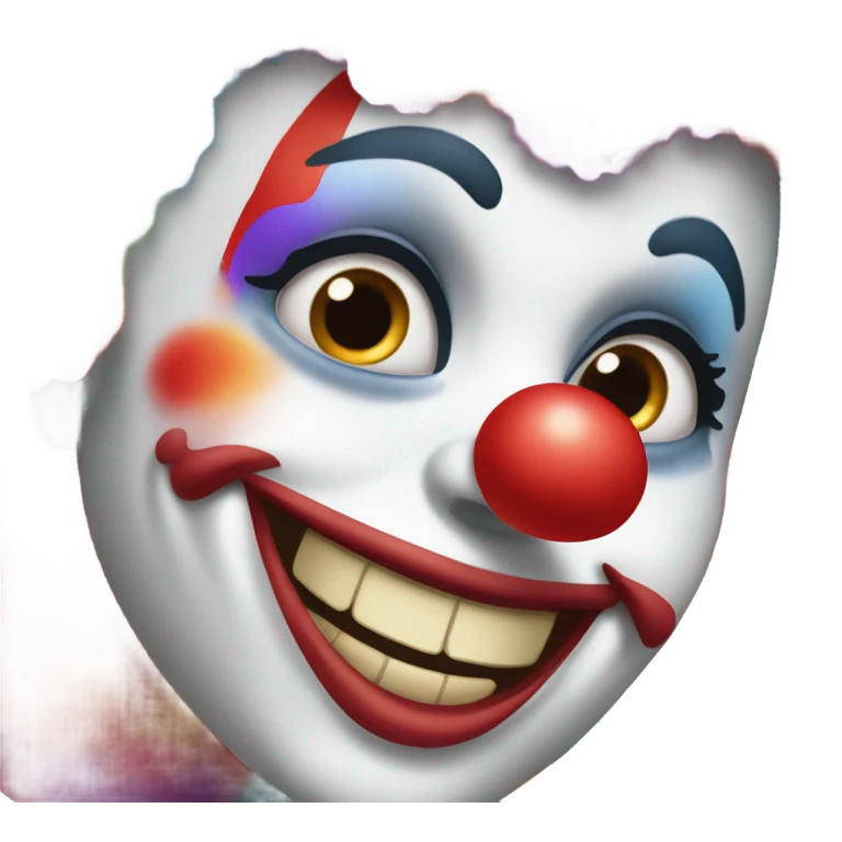 clown laughing emoji