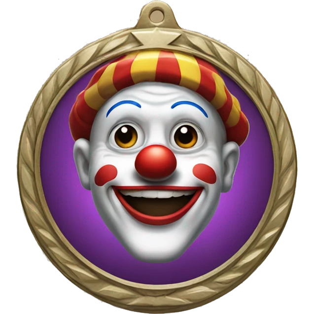clown medal emoji