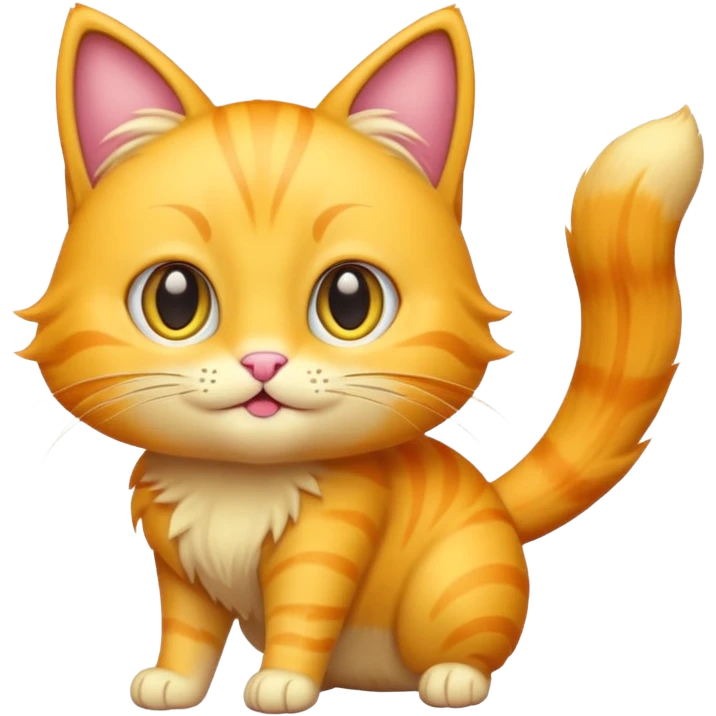 🇯🇵 gatto giallo!... emoji