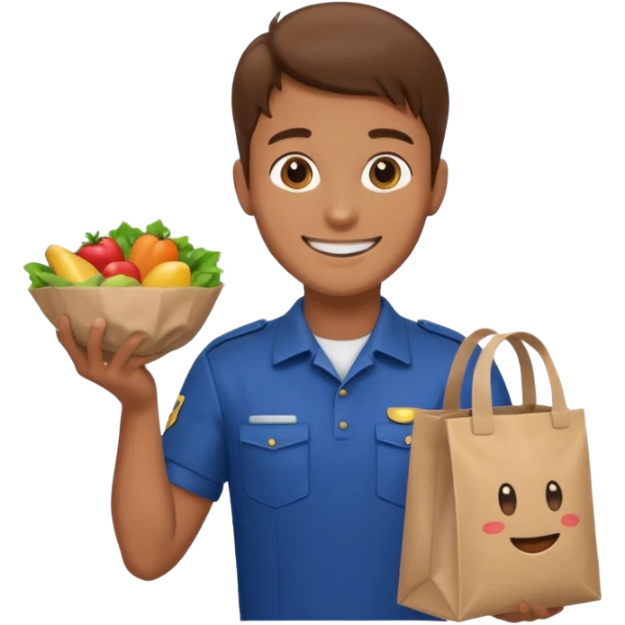 Food Delivery Guy emoji