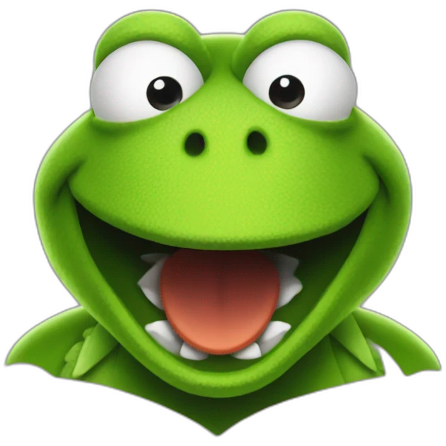 kermit frog angry emoji
