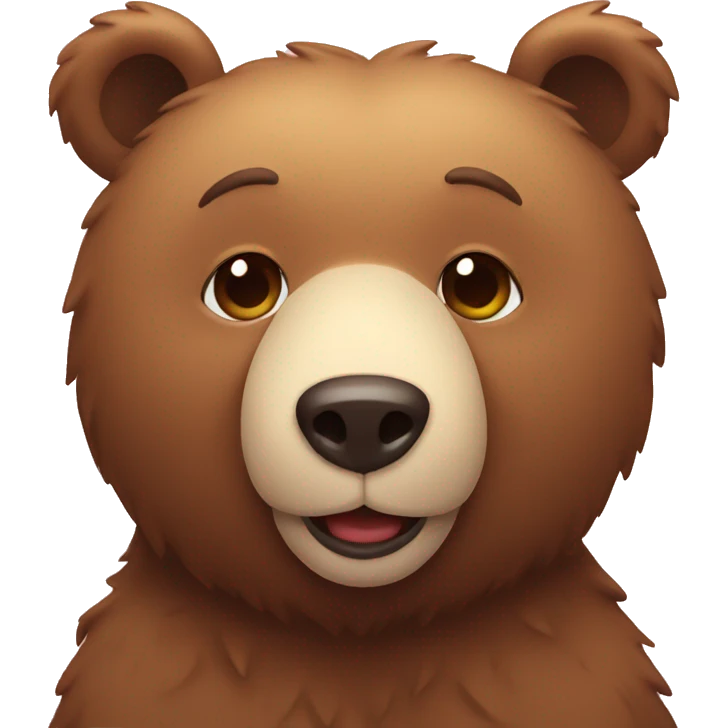 Bear with heart emoji