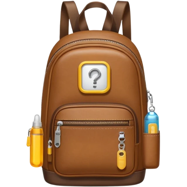 EpiPen in backpack purse emoji
