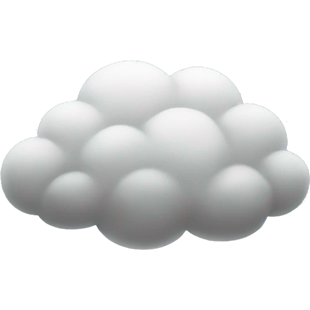 Cloud emoji
