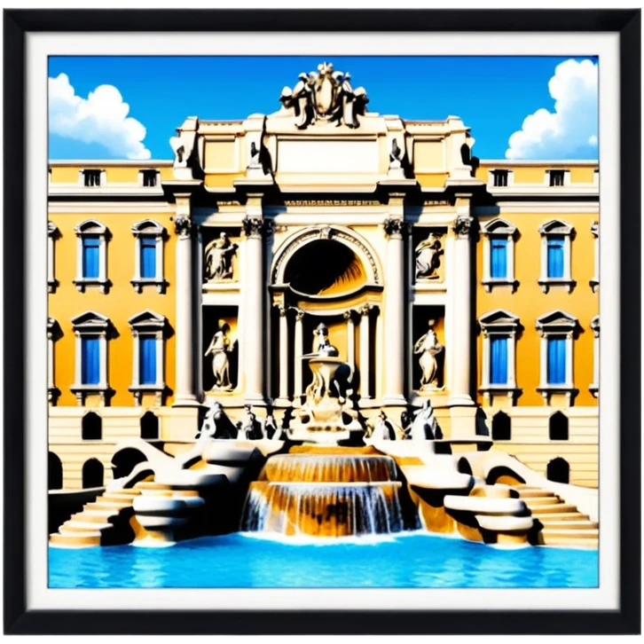 Trevi Fountain emoji