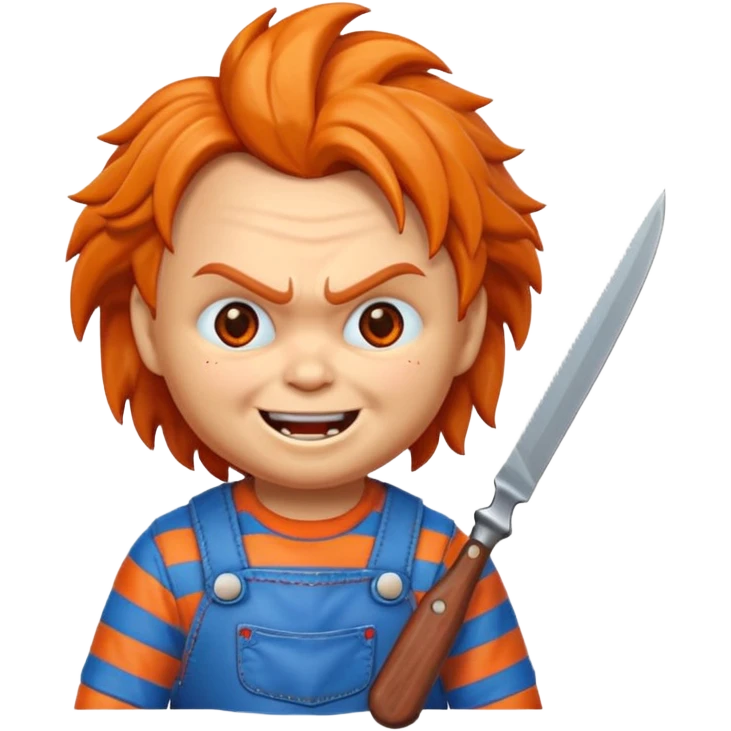 Un emojin de chuky emoji