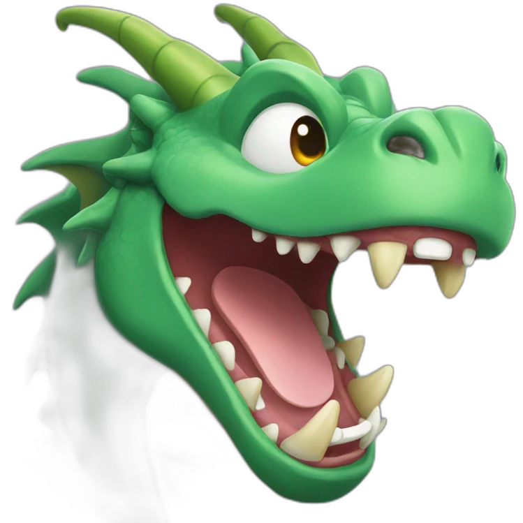 laughing dragon emoji