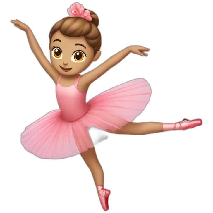 Balerina merah emoji