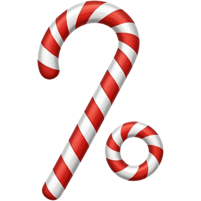 Candy cane emoji