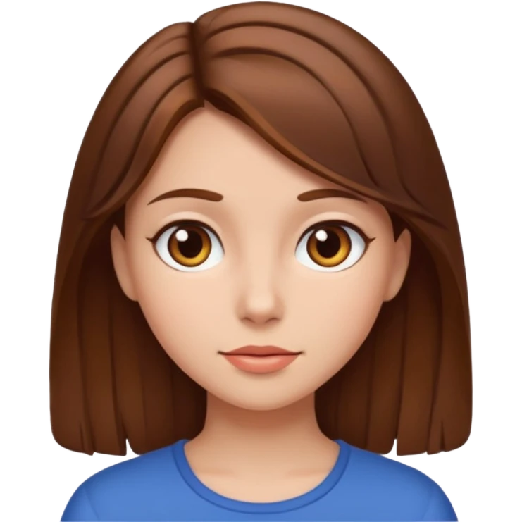 The hair needs to be brown emoji