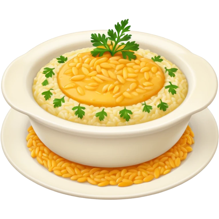 Saffron risotto Milanese style emoji