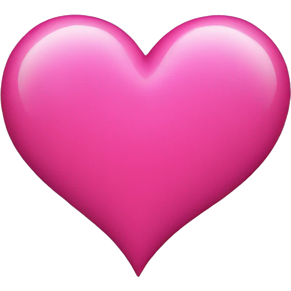 Hot Pink Heart  emoji