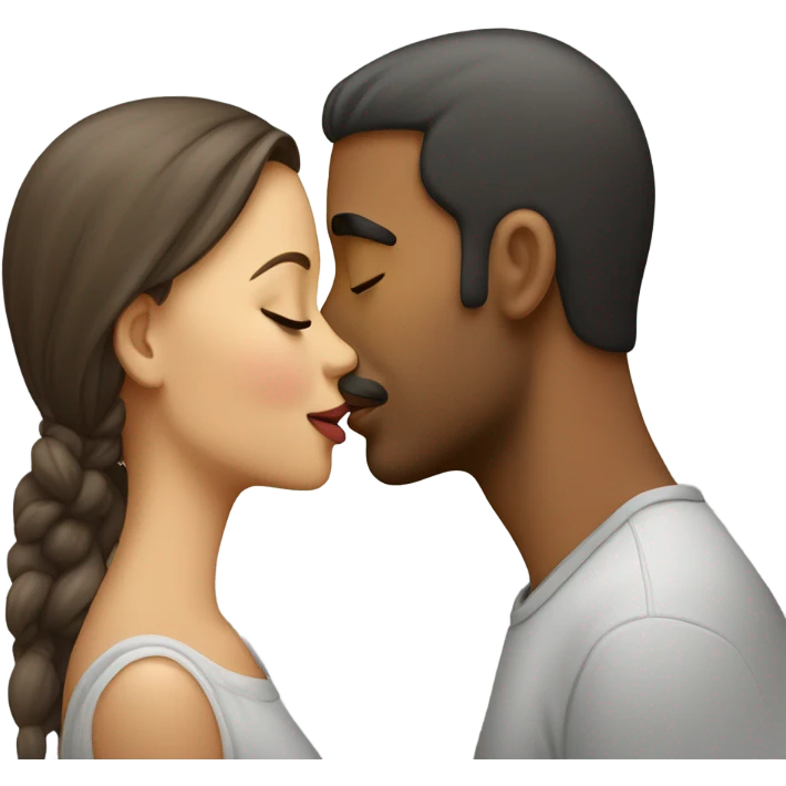 Kissing emoji