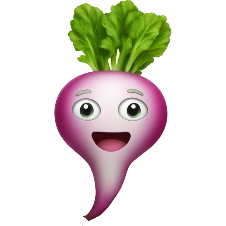 Radish emoji