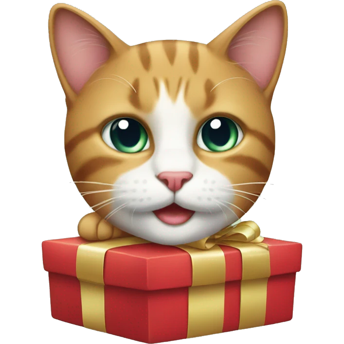 Presents cat emoji