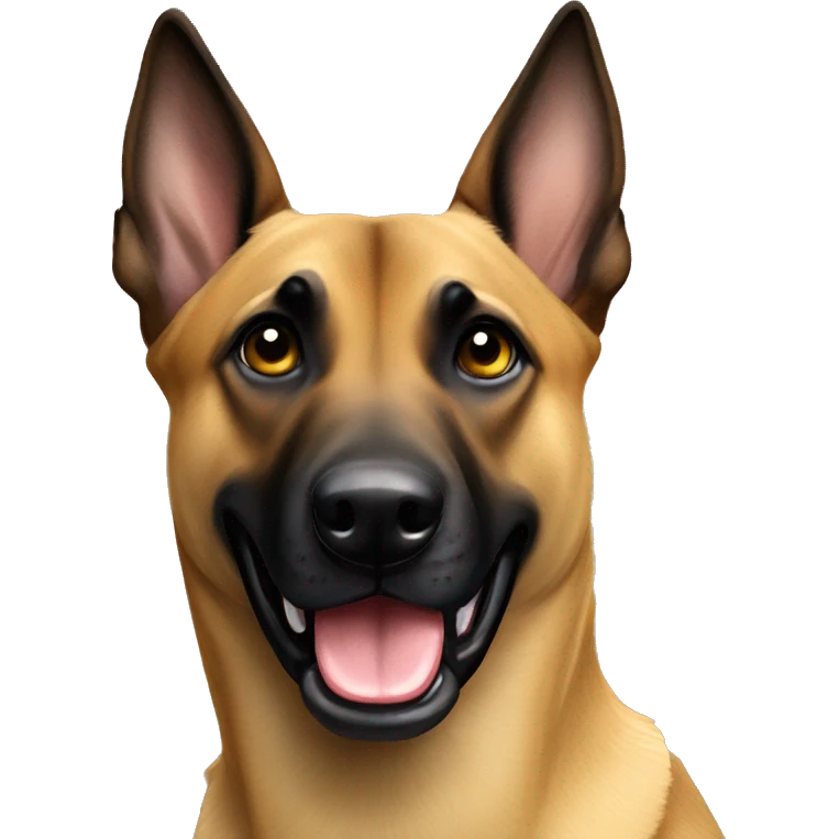 malinois say hello emoji