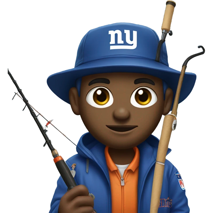 Flyfishing anesthesiologist who loves the New York giants  emoji
