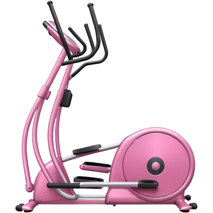 pink Elliptical machine  emoji