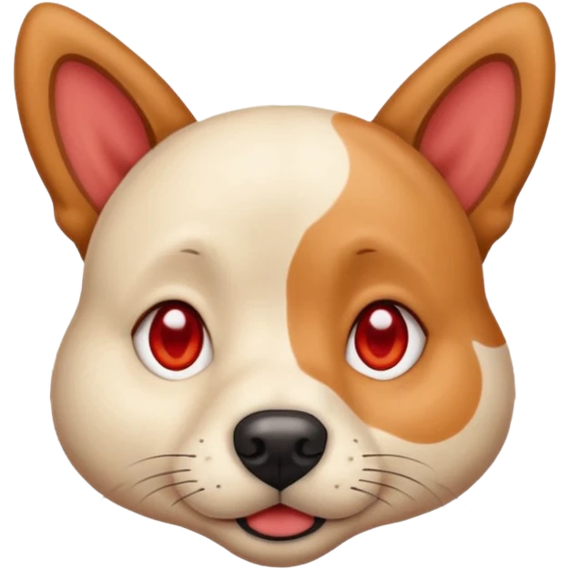 알러지 난 강아지 emoji